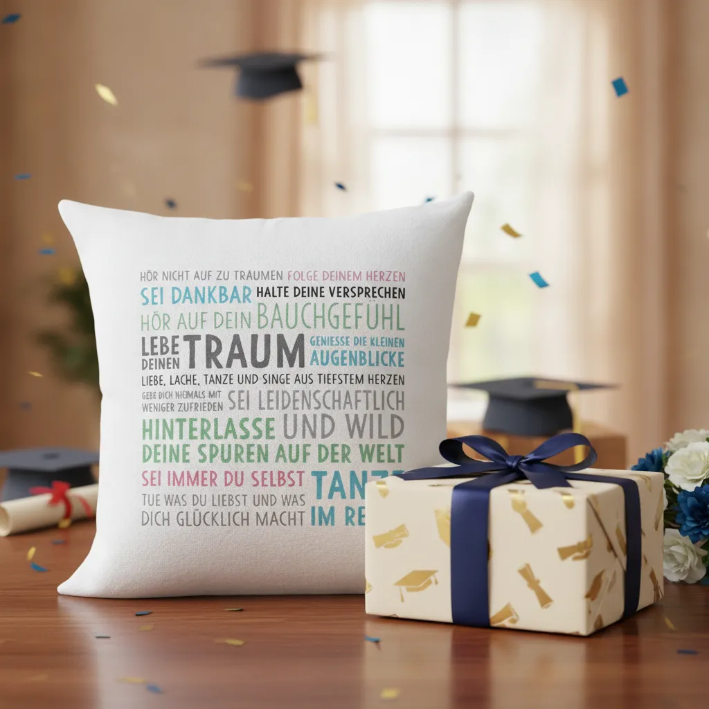 Kissen mit Spruch zur Firmung – Geschenk und Deko – Bild 11