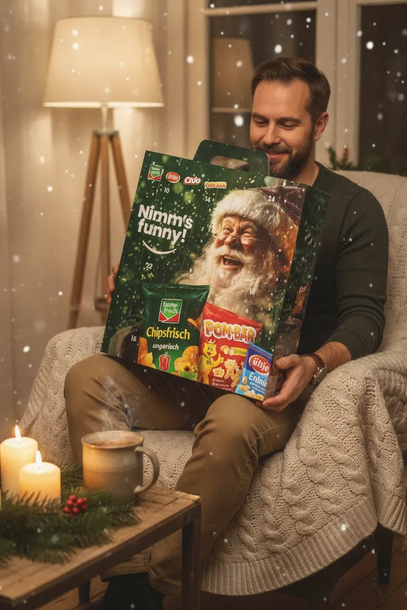 Snack-Adventskalender für Knabber-Fans