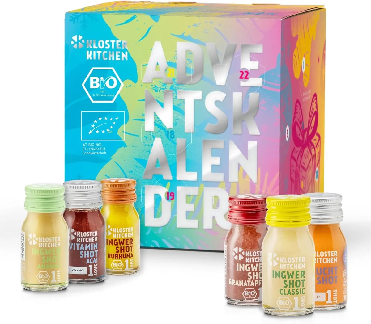 Ingwer-Shot-Adventskalender – Advent ohne Schokolade