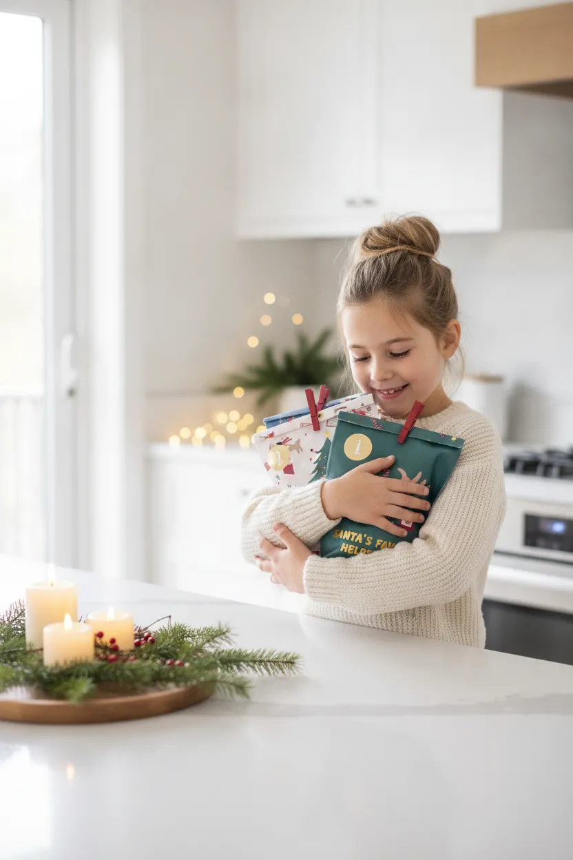Adventskalender zum Befüllen mit Hundemotiven