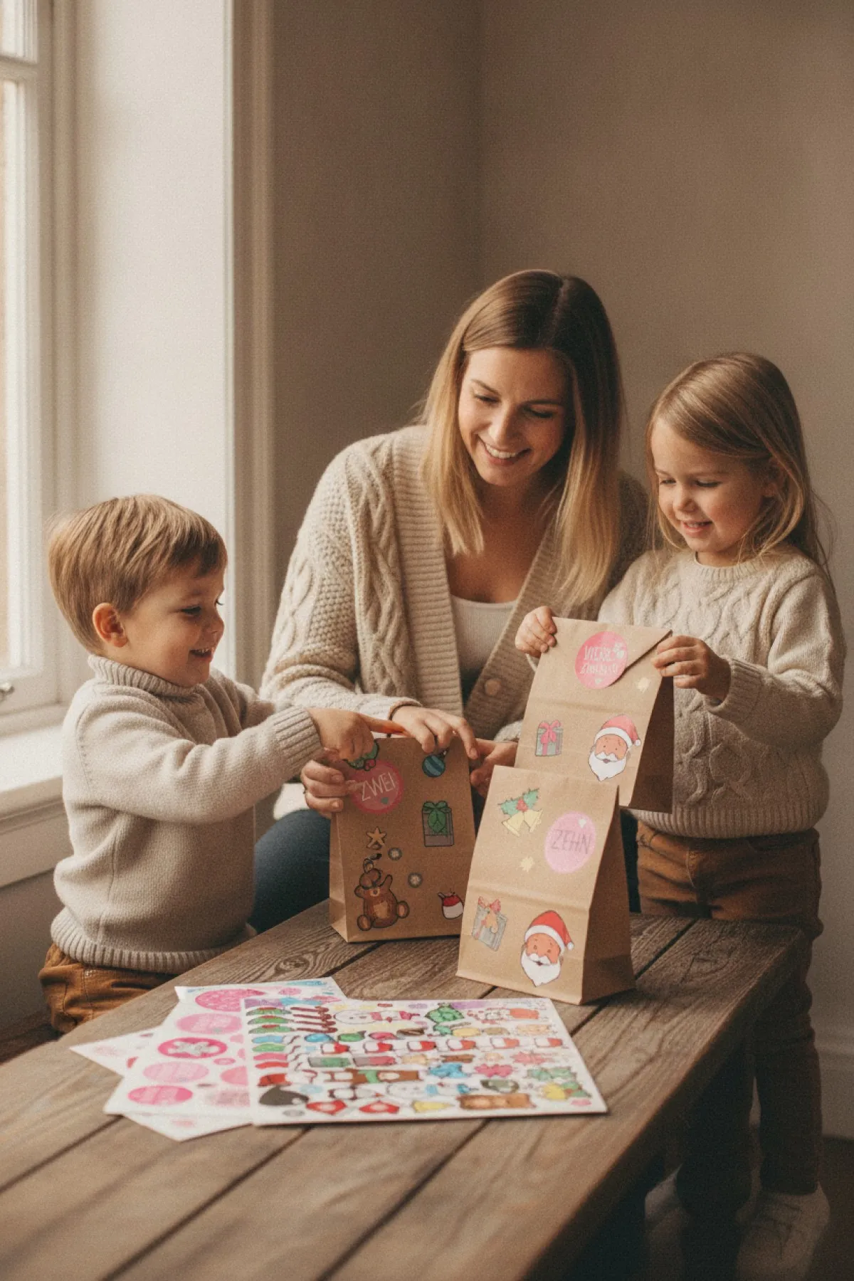 Adventskalender für Kinder selbst befüllen: 24 Ideen