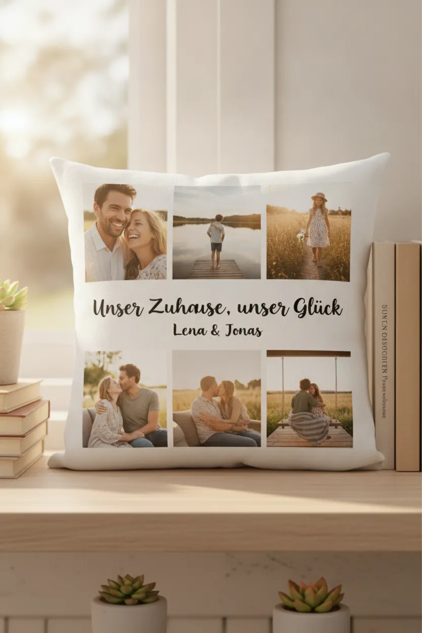 Fotokissen im Advent verschenken – Bild 3