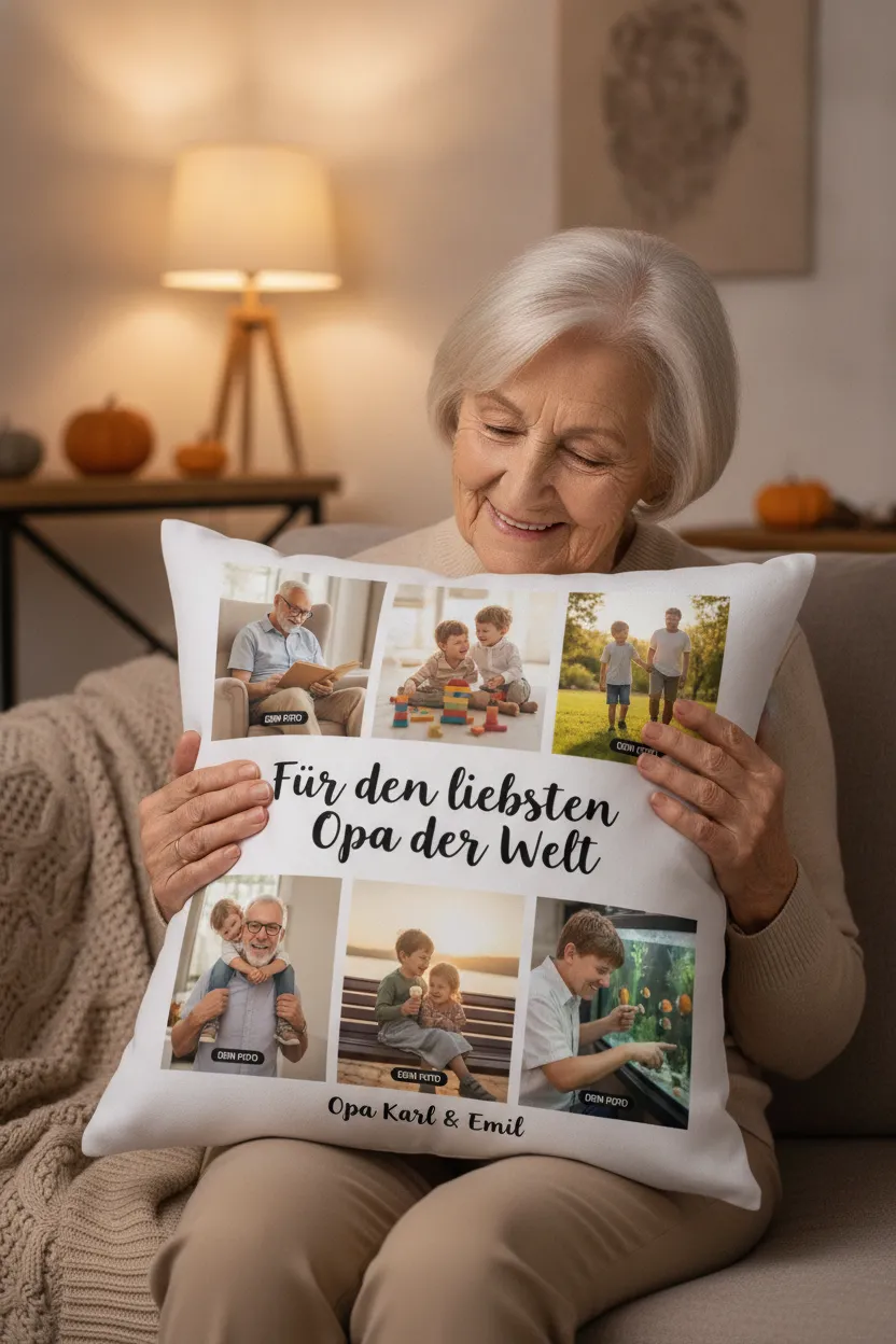Fotokissen im Advent verschenken – Bild 2