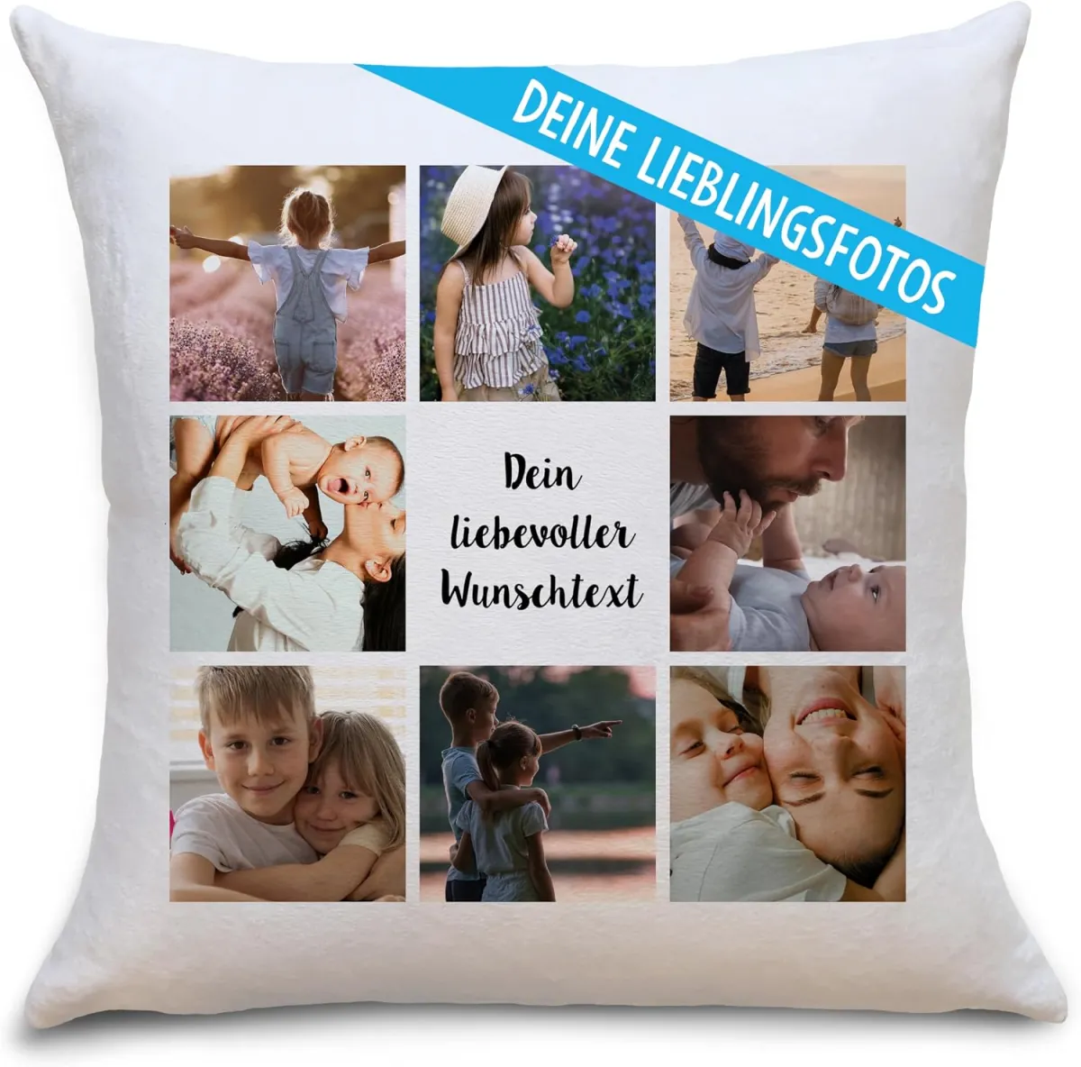 Fotokissen zum Selbstgestalten – persönliches Geschenk