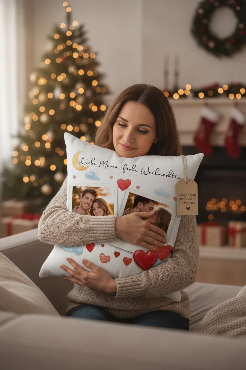 Fotokissen mit eigenem Foto – persönliches Geschenk