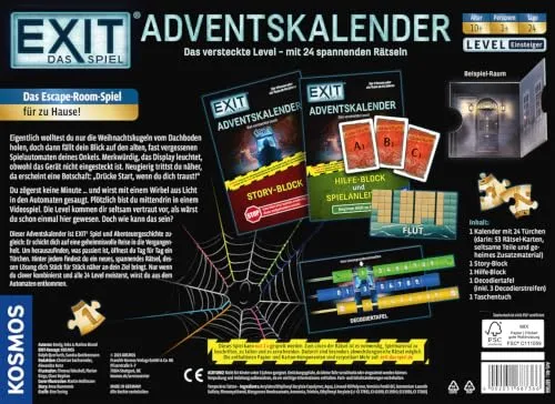 EXIT-Adventskalender mit 24 Rätseln für die Familie – Bild 3