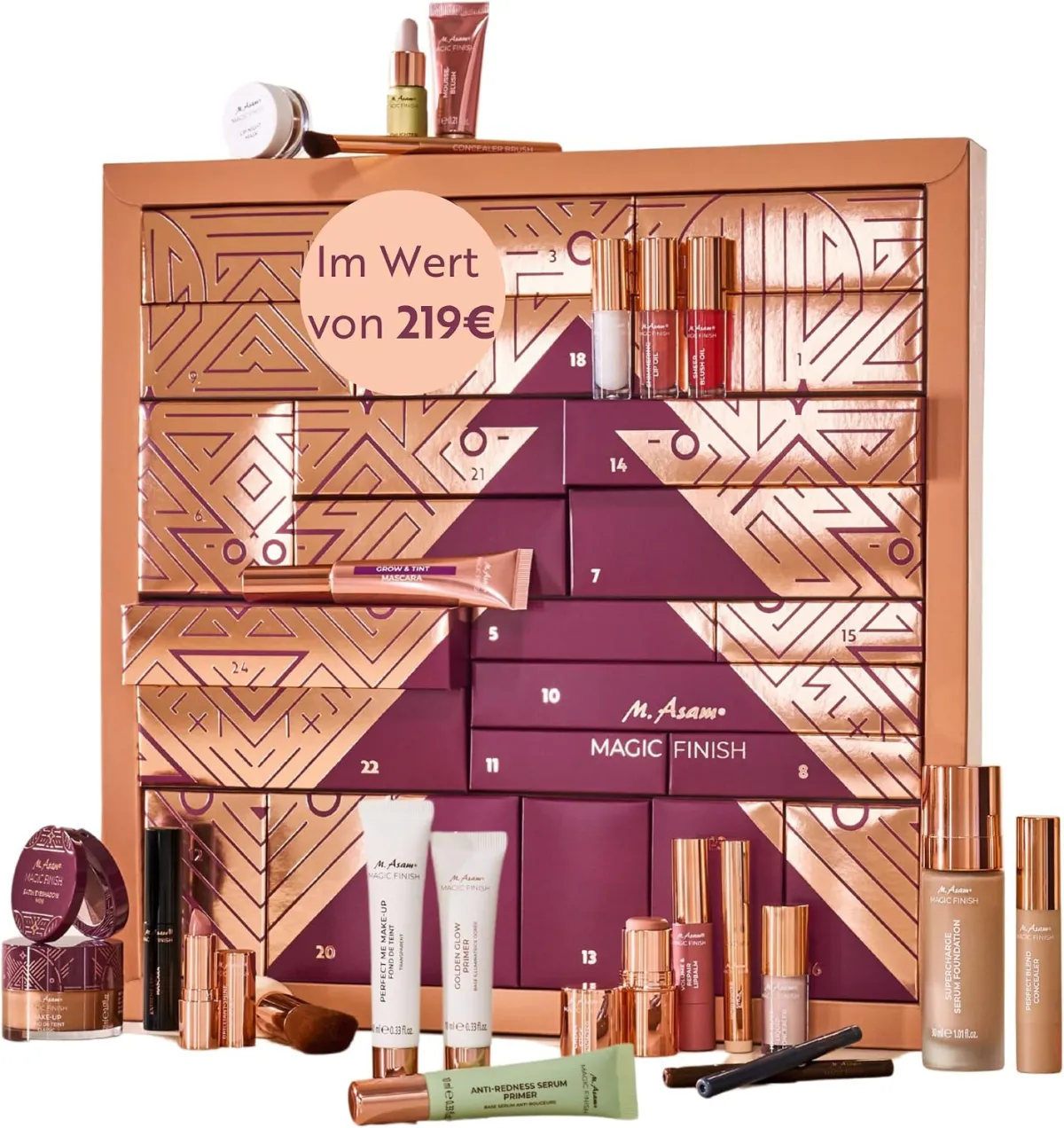 Beauty-Adventskalender für Frauen zu Weihnachten