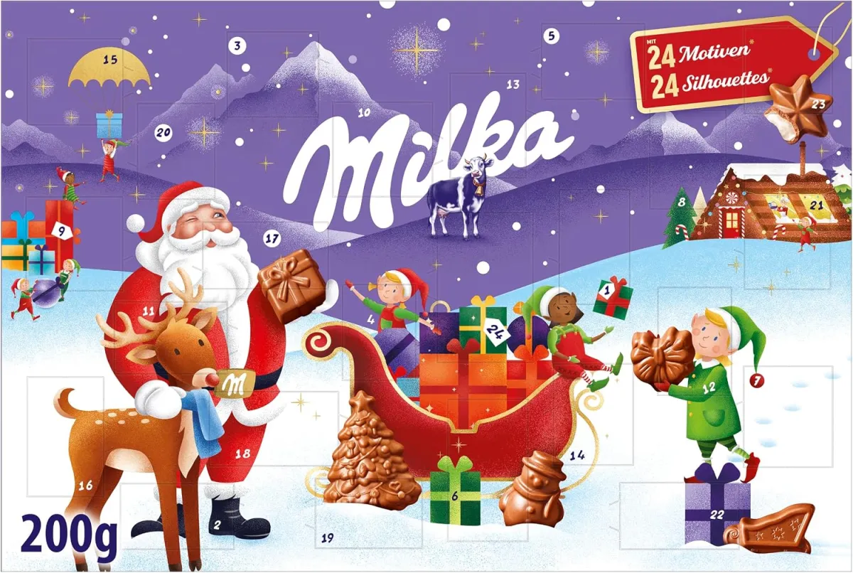 Schokoladen-Adventskalender für die ganze Familie