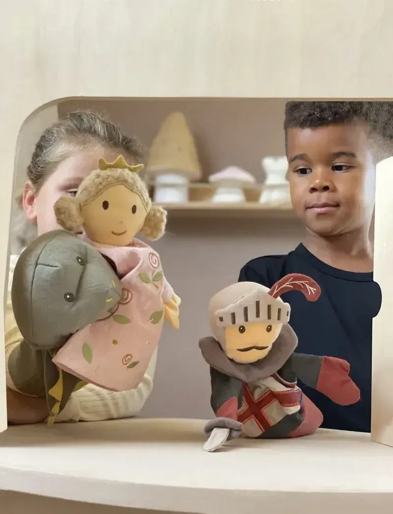 Drachen-Handpuppe für fantasievolle Rollenspiele – Bild 3