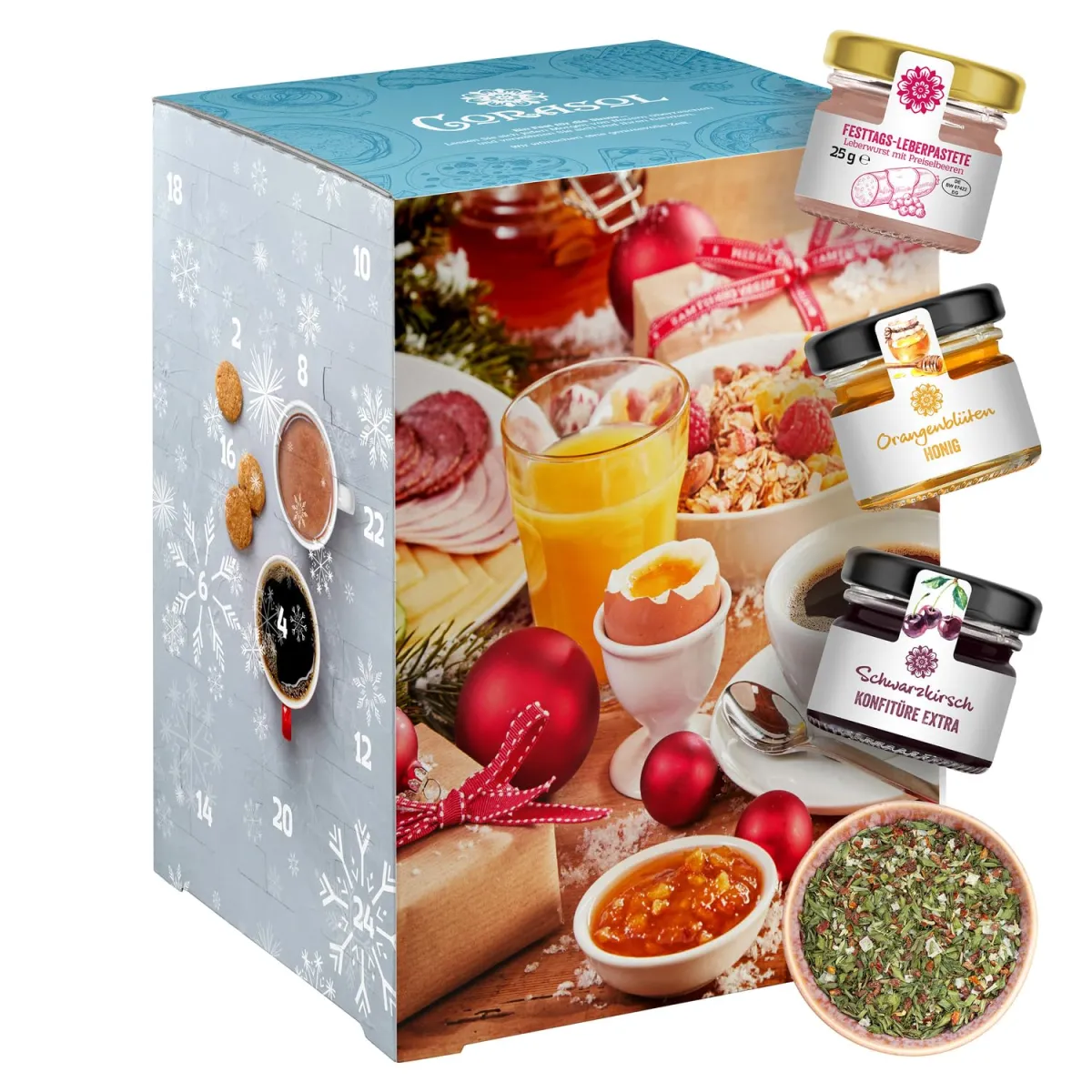 Frühstücks-Adventskalender für Genießer