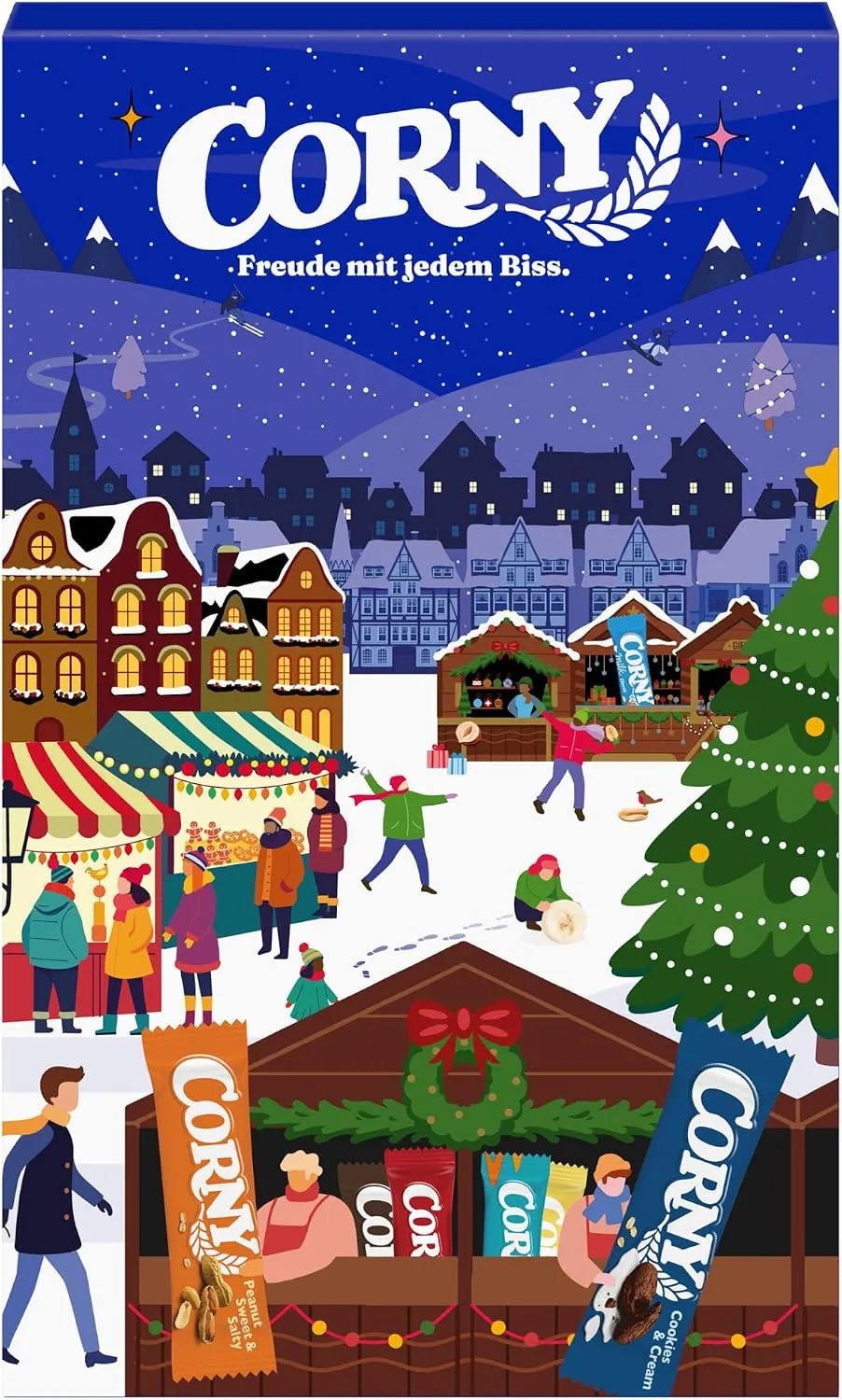 Müsliriegel-Adventskalender für die ganze Familie