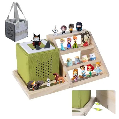 Magnetisches Wandregal für Tonie-Figuren – Geschenk für Kinder – Bild 2