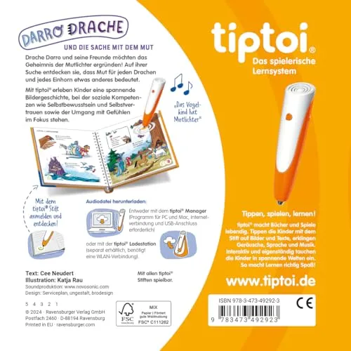 tiptoi-Buch über Mut – Geschenk für Kinder – Bild 3