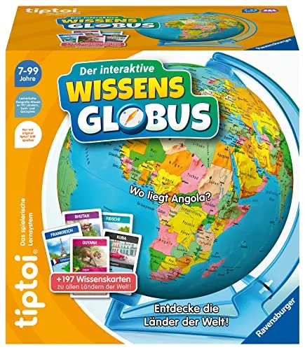 Interaktiver Wissens-Globus für Kinder ab 7 – Bild 2