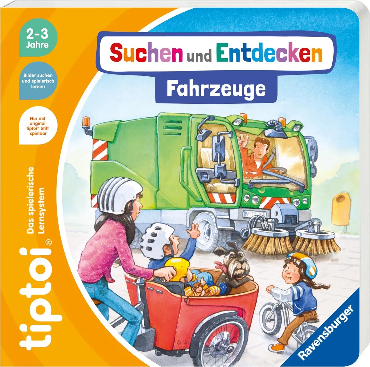 tiptoi-Pappbilderbuch Fahrzeuge für Kinder ab 2