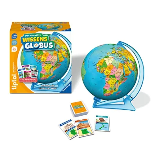Interaktiver Wissens-Globus für Kinder ab 7 – Bild 3