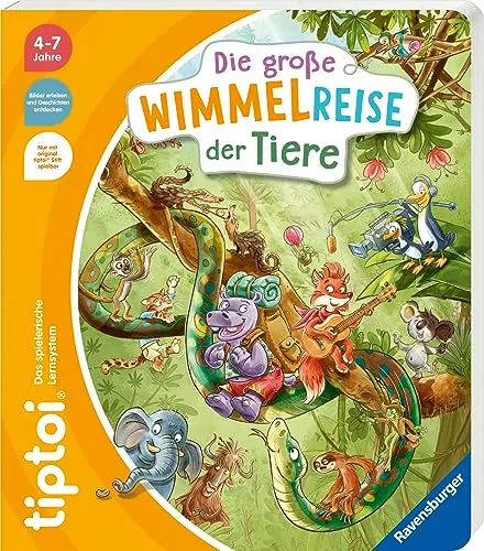tiptoi-Wimmelbuch über Tiere für neugierige Kinder – Bild 2