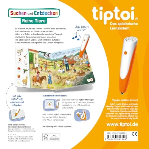 tiptoi Tierbuch zum Suchen und Entdecken für Kinder – Bild 3