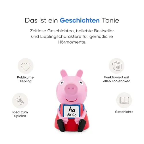 Peppa-Wutz-Hörfigur für die Toniebox – Geschenk für Kinder – Bild 3