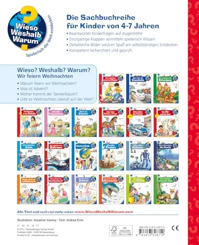 Weihnachts-Sachbuch mit Klappen für Kinder ab 4 – Bild 3
