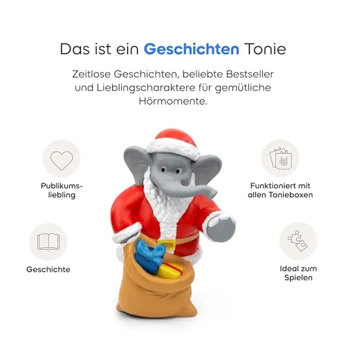 Hörfigur Benjamin Blümchen als Weihnachtsmann für Kinder – Bild 3