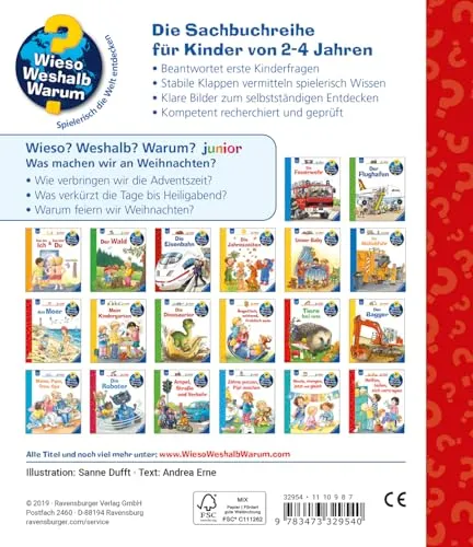 Klappenbuch zu Weihnachten für Kinder ab 2 Jahren – Bild 3