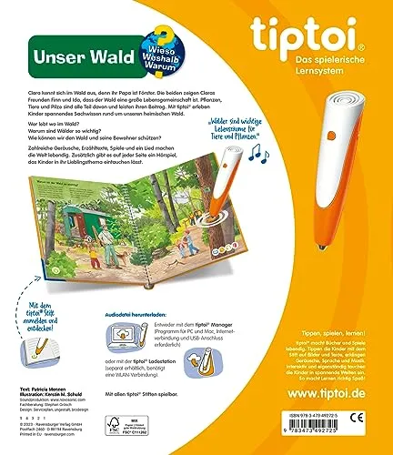 tiptoi-Buch über den Wald für Kinder ab 4 – Bild 3