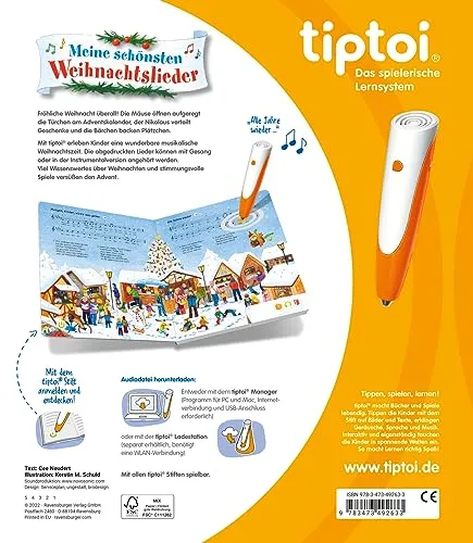 tiptoi Liederbuch zu Weihnachten für Kinder ab 3 – Bild 3