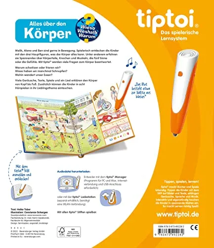 tiptoi-Buch über den Körper für Kinder ab 4 – Bild 3