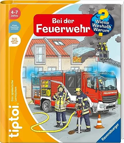 tiptoi-Buch Feuerwehr für Kinder ab 4 Jahren – Bild 2