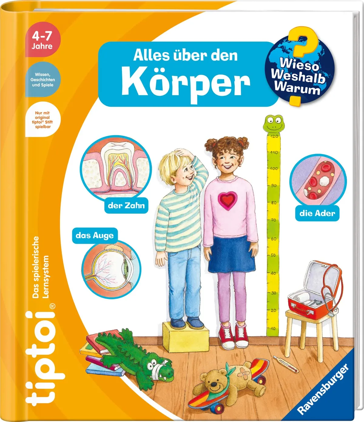 tiptoi-Buch über den Körper für Kinder ab 4