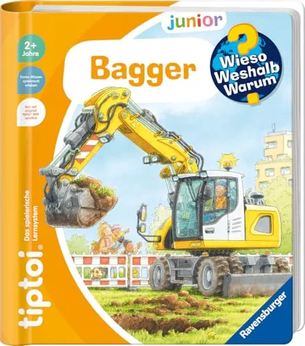 tiptoi Buch über Bagger für neugierige Kinder – Bild 2