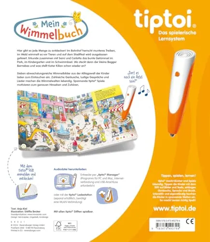 tiptoi Wimmelbuch – Geschenk für Kinder ab 3 – Bild 3