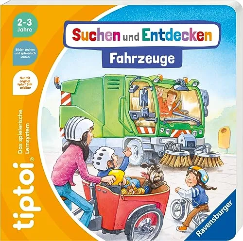 tiptoi-Pappbilderbuch Fahrzeuge für Kinder ab 2 – Bild 2