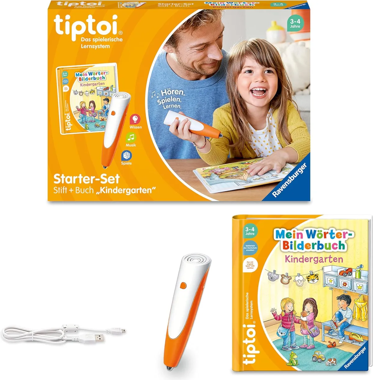 tiptoi Starter-Set mit Bilderbuch für Kita-Kinder
