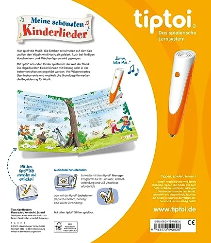 tiptoi-Liederbuch für Kinder ab 3 Jahren – Bild 3