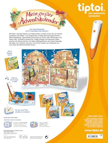 tiptoi Adventskalender mit 24 Mini-Büchern für Kinder – Bild 3