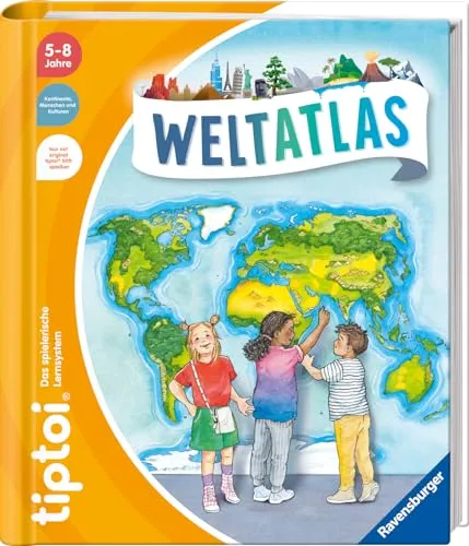 tiptoi Weltatlas – Geschenk für Kinder ab 5 – Bild 2