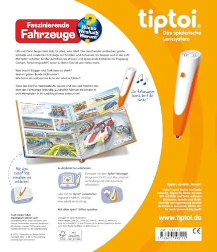 tiptoi-Buch über Fahrzeuge für neugierige Kinder – Bild 3