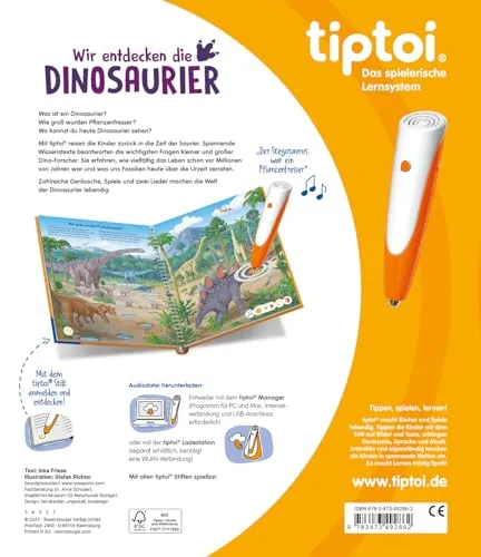 Tiptoi-Buch über Dinosaurier für Kinder ab 4 – Bild 3