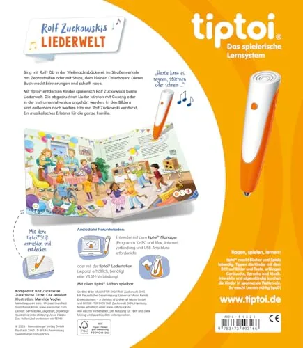 tiptoi Liederbuch mit Rolf Zuckowski für Kinder – Bild 3