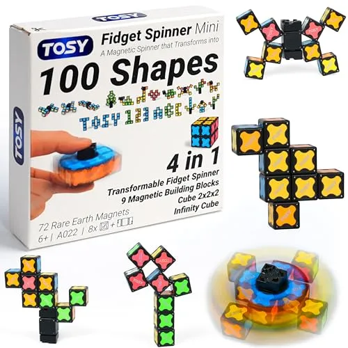 Magnetischer 3-in-1 Fidget-Würfel für Kinder – Bild 2