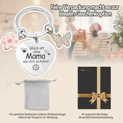 Schlüsselanhänger für Mama – kleine Geste mit Herz – Bild 3