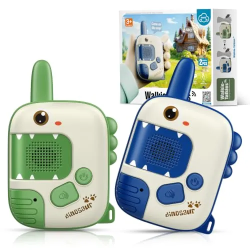 Walkie-Talkies im Dino-Look für kleine Entdecker – Bild 2
