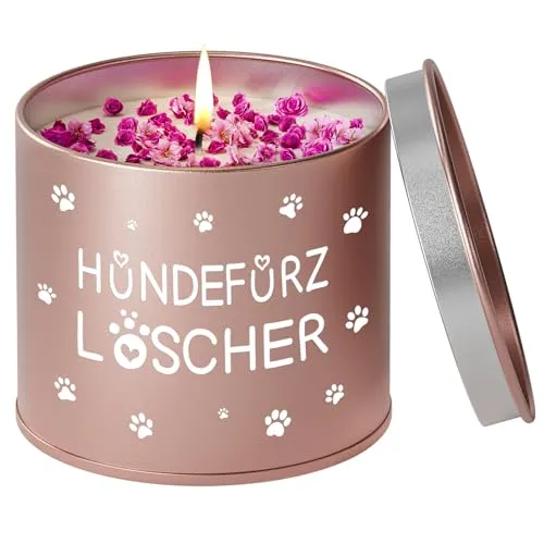 Lustige Lavendel-Duftkerze für Hundebesitzer – Bild 2