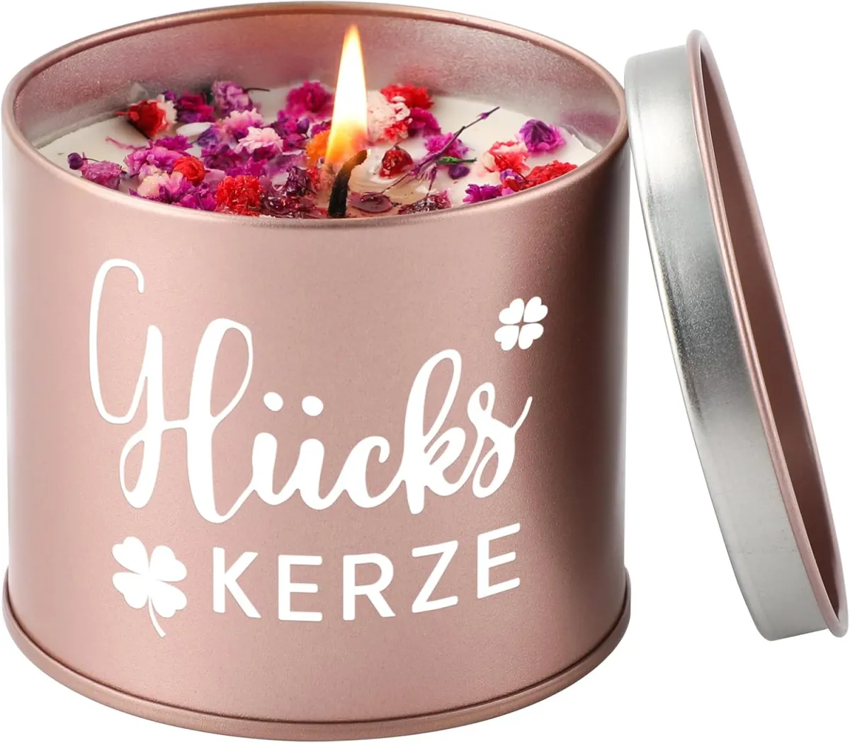Duftkerze mit Lavendel – Geschenk für Frauen zum Geburtstag