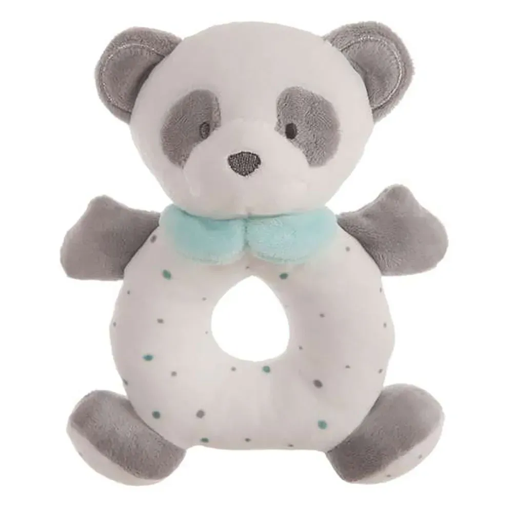 Panda-Plüschrassel – sanftes Geschenk für Babys