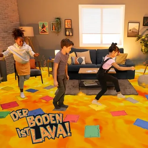 Bewegungsspiel „Der Boden ist Lava“ für Kinder ab 5 – Bild 3