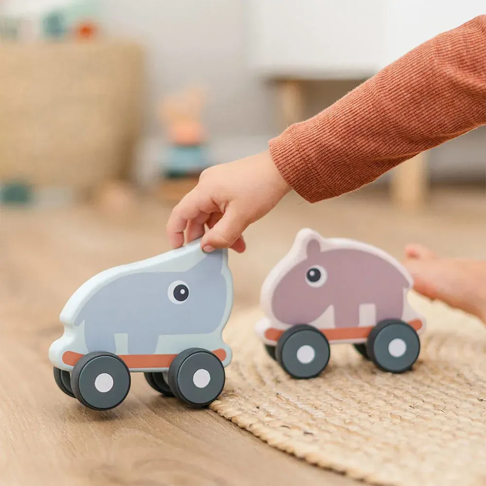 Nozo Schiebespielzeug aus Holz für Babys ab Krabbelalter – Bild 2