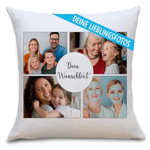 Fotokissen mit eigenen Bildern und Wunschtext – Bild 2